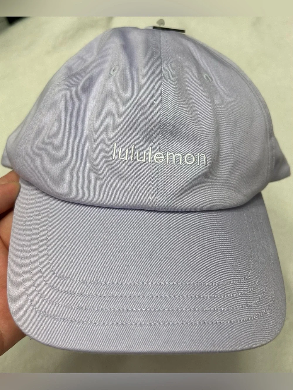 Lululemon Unisex Lavender Classic  Baseball Cap L/XL Academia Preppy NWT